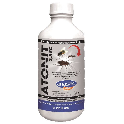 Insecticida ATONIT 2.5 EC 1Lt