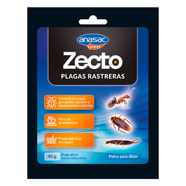 Insecticida PLAGAS RASTRERAS 2.5 WP 40Gr