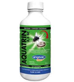 Insecticida AQUATRIN 2.5 SC 1Lt