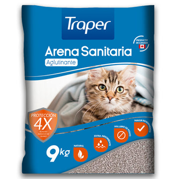 Arena Sanitaria Traper 9Kg