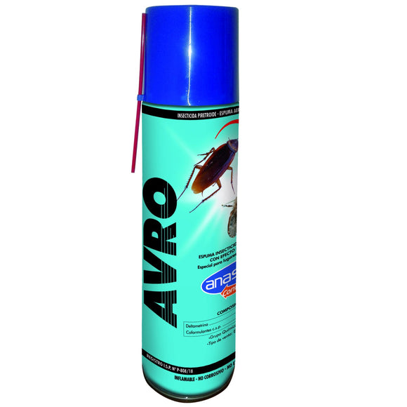 Insecticida AVRO ESPUMA AEROSOL 400cc