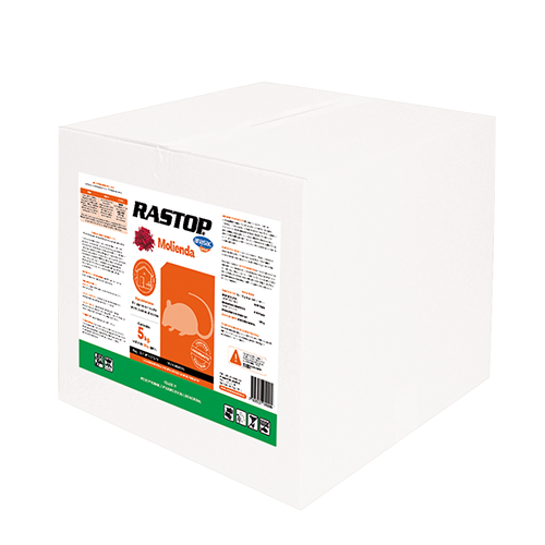 Raticida RASTOP MOLIENDA Toffee 5Kg