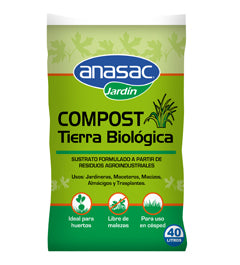 TIERRA BIOLOGICA COMPOST 40Lt