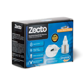 Insecticida ZECTO difusor eléctrico + 1 recarga líquida